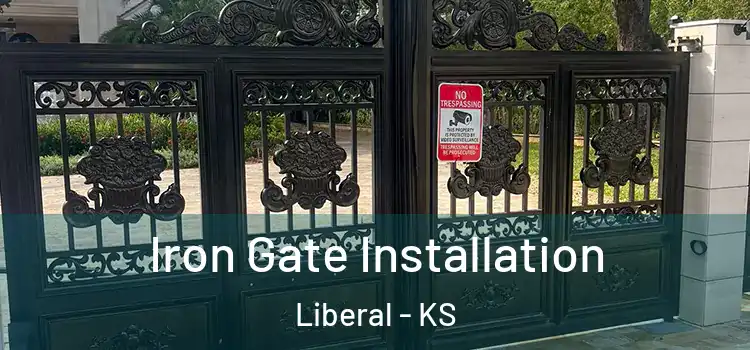 Iron Gate Installation Liberal - KS